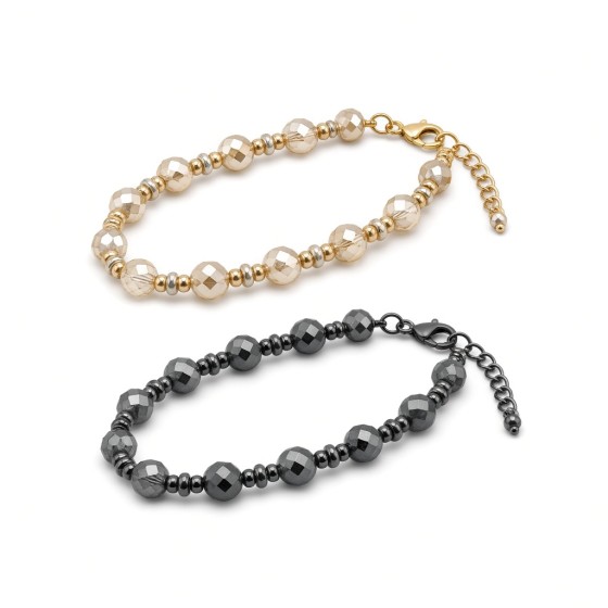Mid Beaded Leg Chain