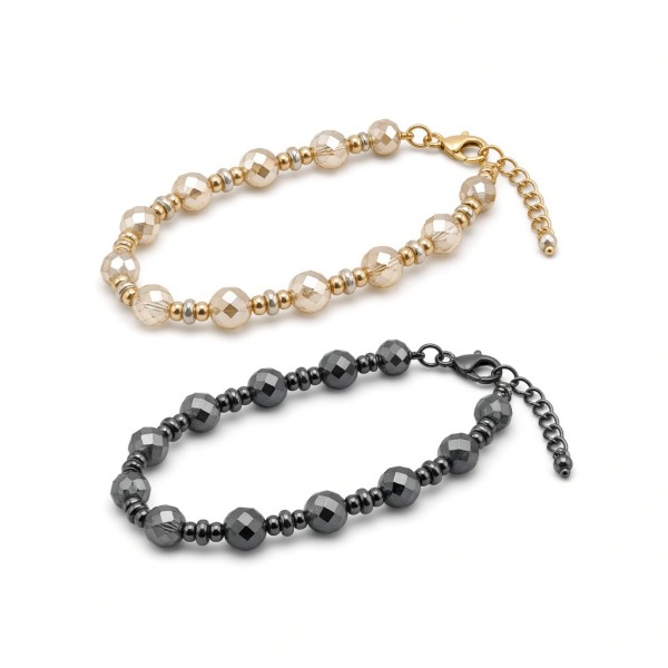 Mid Beaded Leg Chain