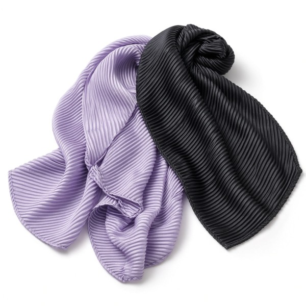 Luxury Pleated Scarf
