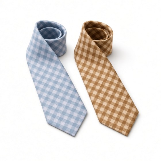 Premium Check Tie