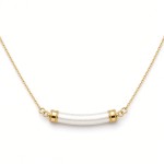 Mid Pearl-feel Necklace