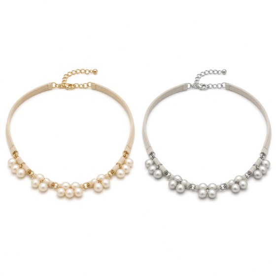 Mid Pearl-feel Necklace