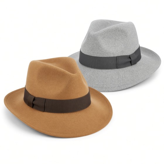 Mid Fedora Hat