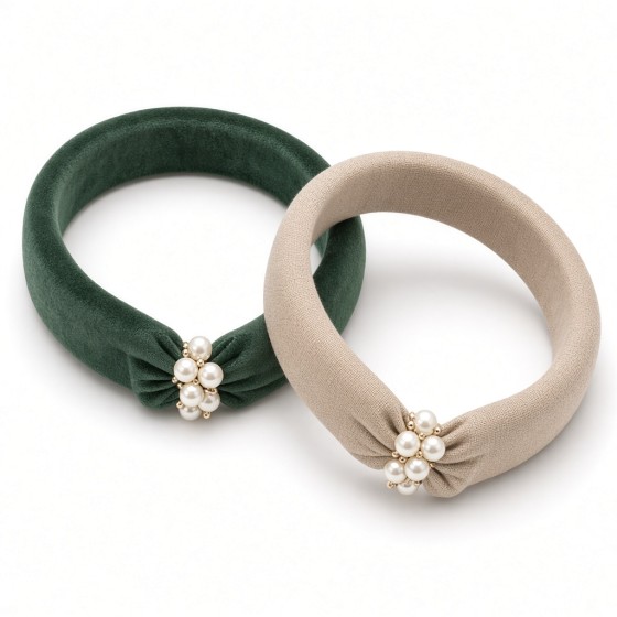 Premium Pearl Accent Hair Band